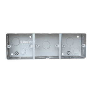 Concealed Metal Switch Box - Gang