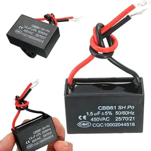1.5uf ELECTRIC FAN CAPACITOR TERMINAL TYPE